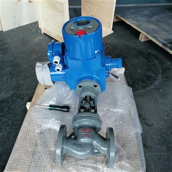 管道流量调节用智能调节型电动截止阀