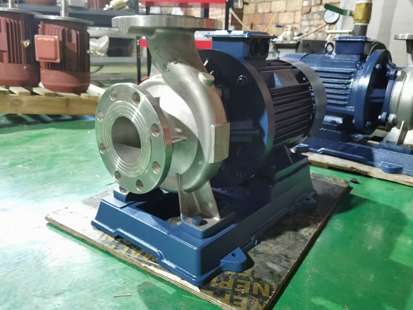 WDS卧式管道离心泵安装说明