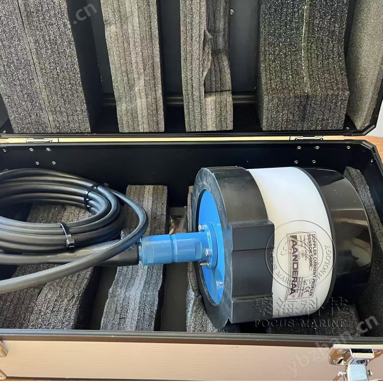 Acoustic Doppler profiling ocean current sensor