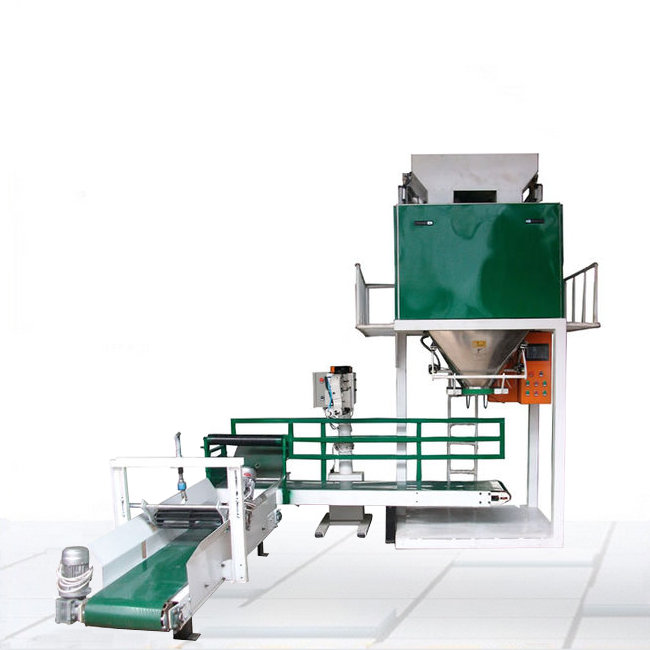 小麦粮食颗粒双称定量电子智能包装机20-50kg