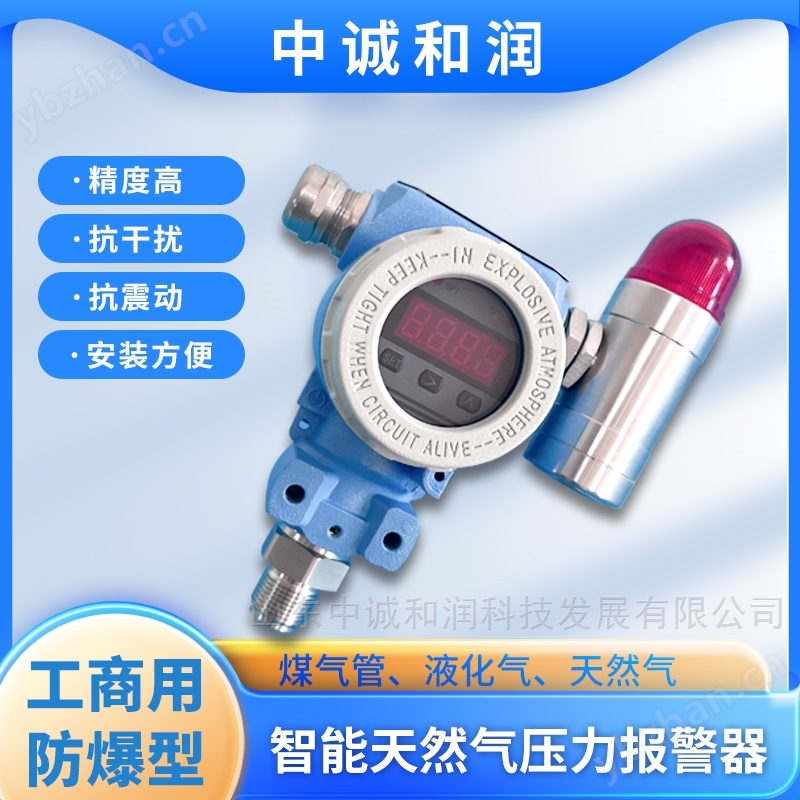 工商用智能天然氣壓力報警器