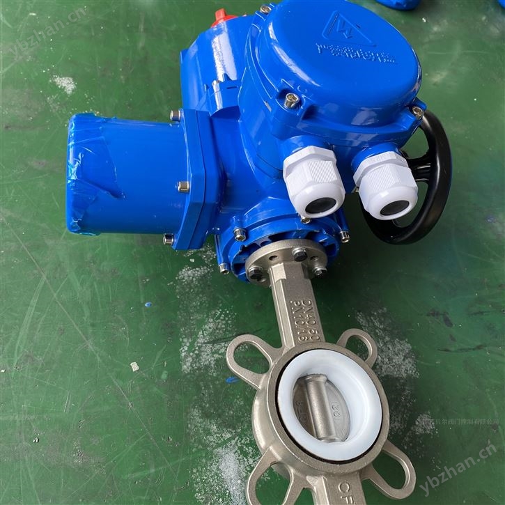 智能调节型软密封对夹电动蝶阀