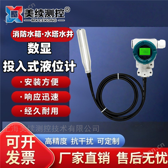 投入式数显液位变送器