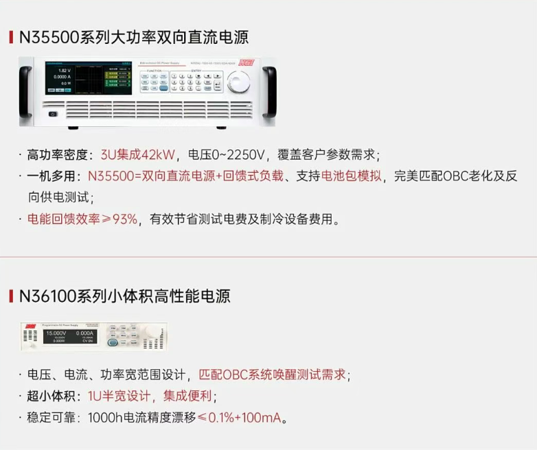OBC高效測試解決方案