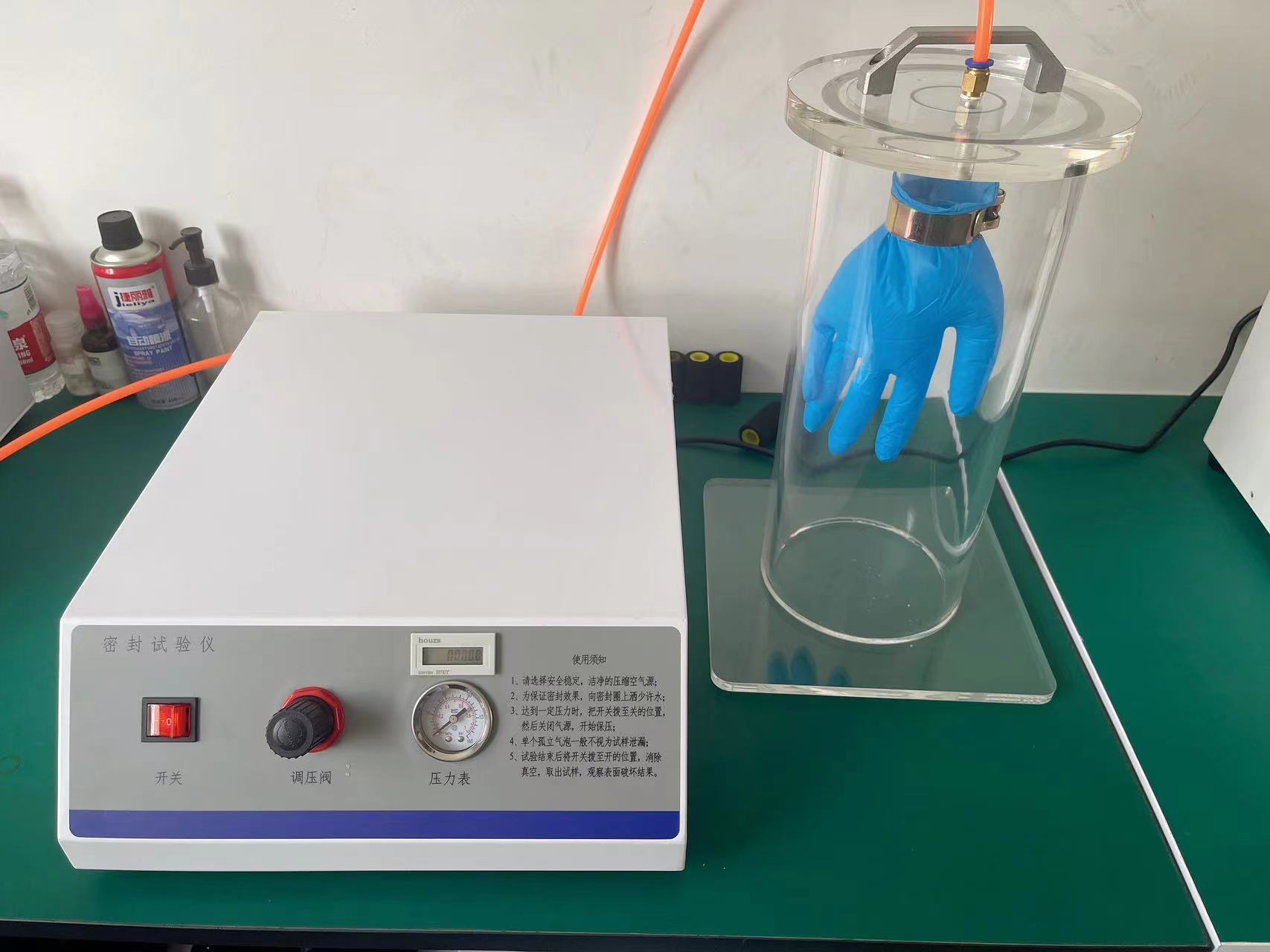 橡胶手套漏气性能检测仪