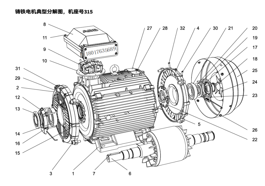 电机的安装、使用及保养说明