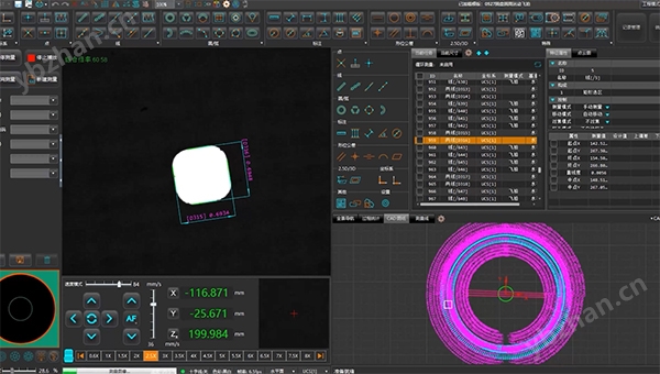AI自動尋邊影像測量儀