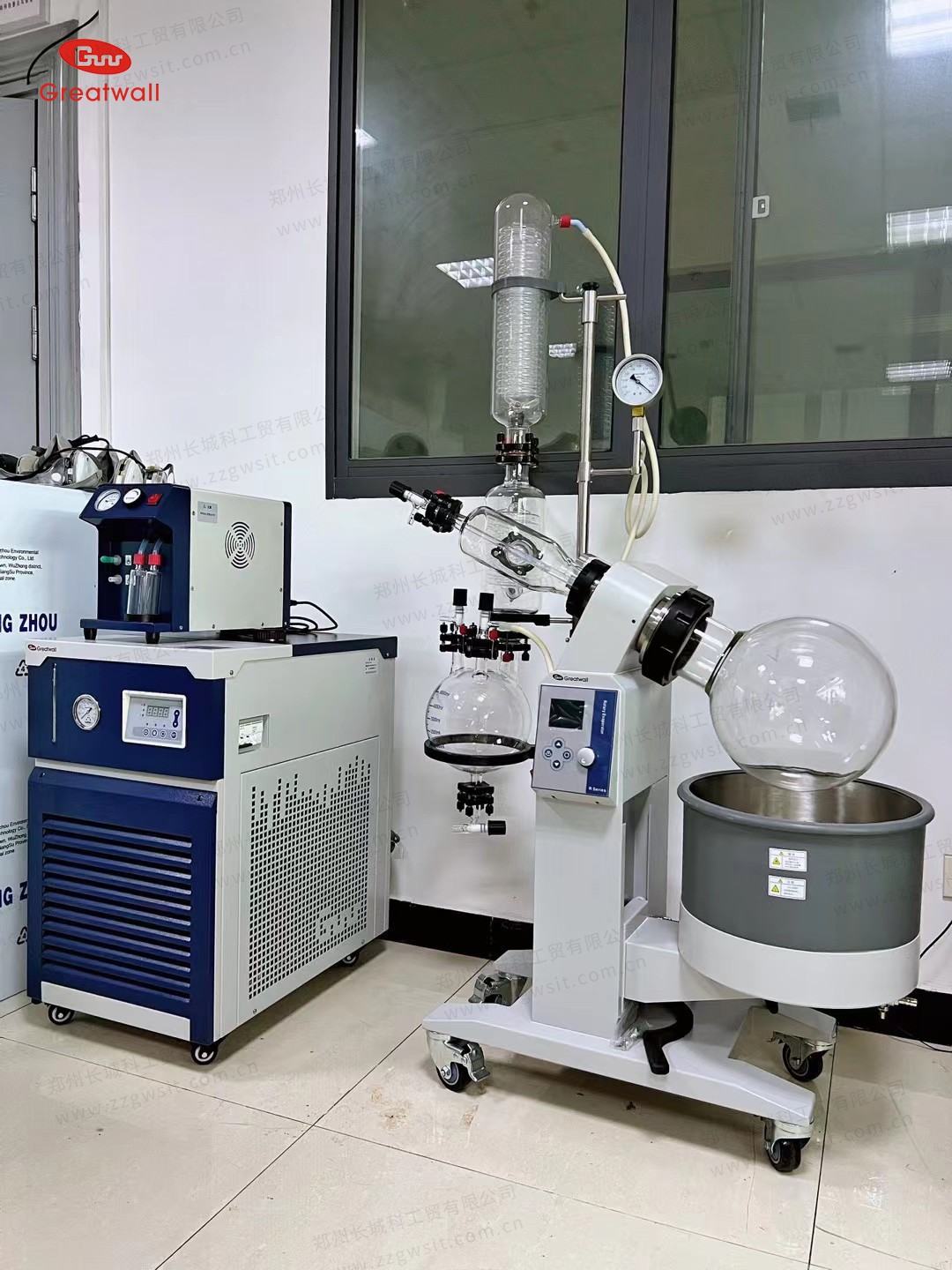 郑州长城10L大型旋转蒸发仪